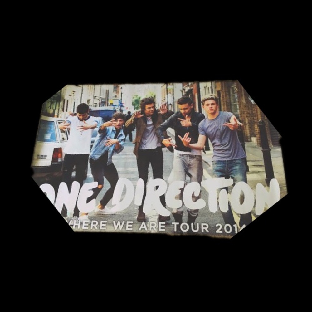 One Direction Where We Are Tour Poster